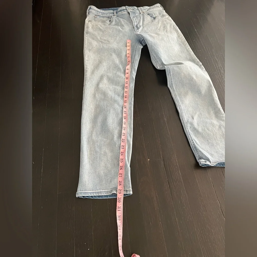 PacSun Light Wash Men's Straight Jeans active stretch size 32x30